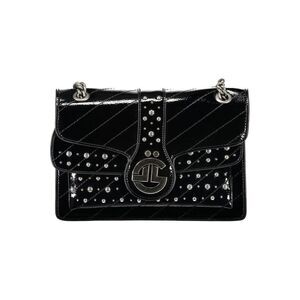Gaelle Paris Black Polyurethane Women's Women's Bag